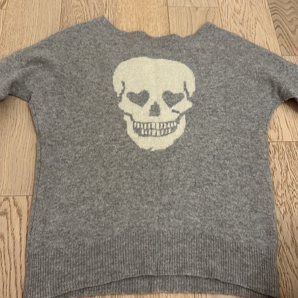 Skull cashmere top - Picture 3 of 4
